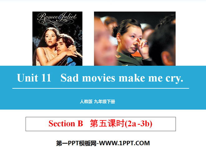 "Sad movies make me cry" PPT courseware 4