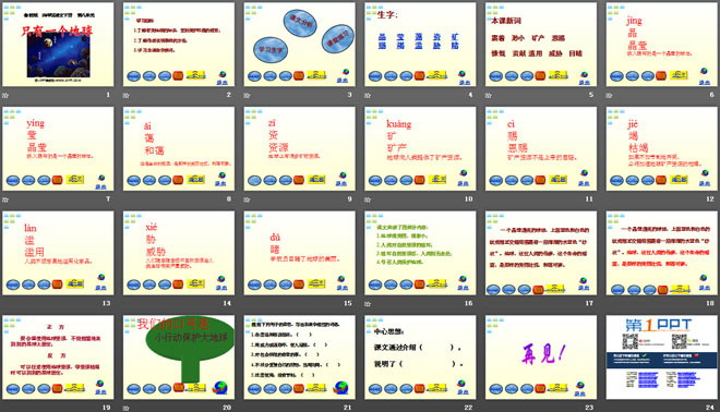 《只有一个地球》PPT课件4（2）