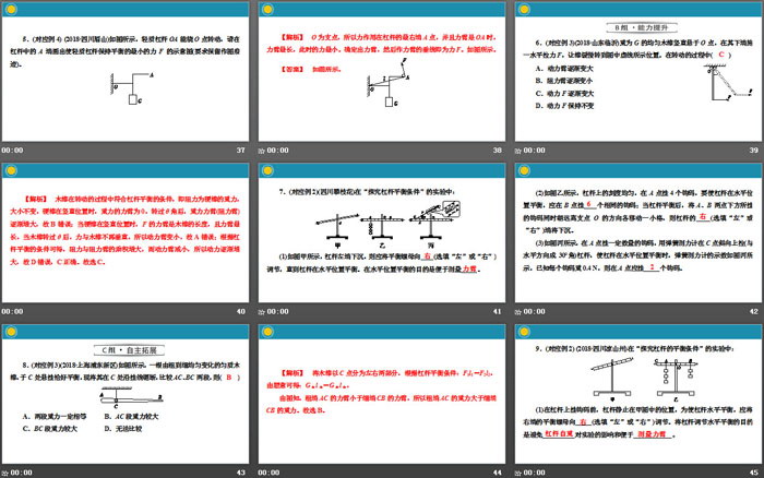 《杠杆》简单机械PPT(第1课时杠杆平衡条件)（6）