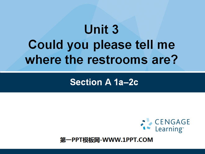 《Could you please tell me where the restrooms are?》PPT課件6