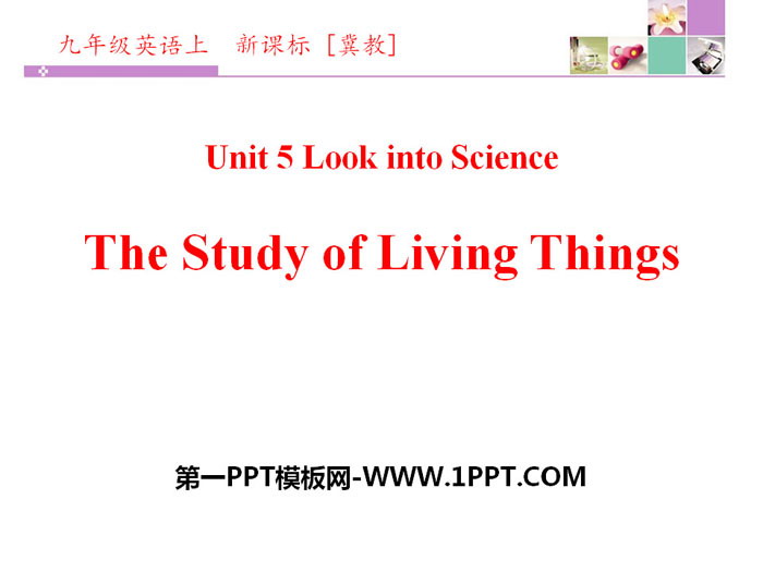 《The Study of Living Things》Look into Science! PPT下载