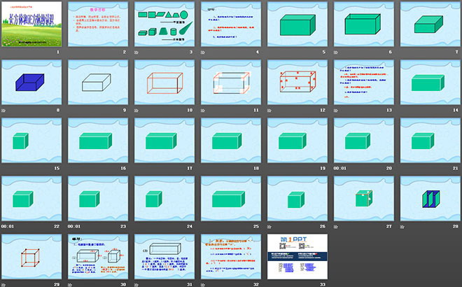 《长方体和正方体的认识》长方体和正方体PPT课件3
（2）