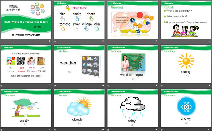 《What's the Weather like Today?》PPT（2）