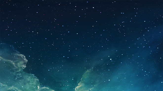 Two beautiful starry sky PowerPoint background images for free download