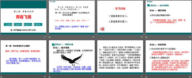 《青春飞扬》PPT（2）