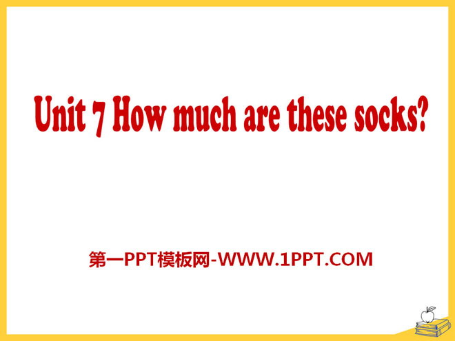 《How much are these socks?》PPT课件10