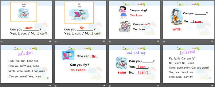 《Can you swim?》PPT（6）