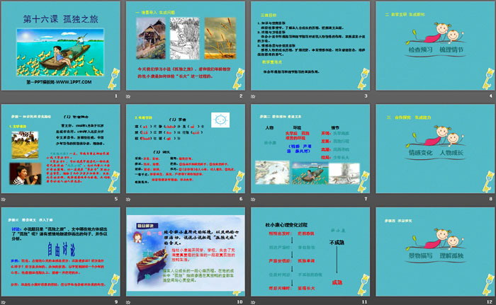 《孤独之旅》PPT下载（2）