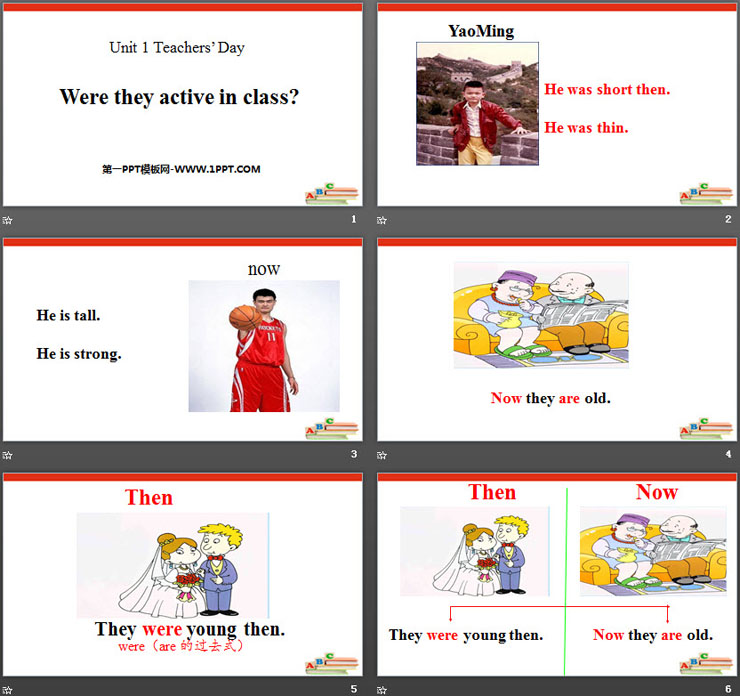 《Were they active in class?》Teachers' Day PPT（2）