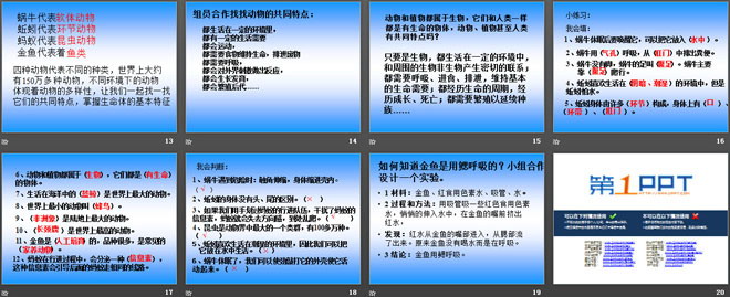 《我们和动物有哪些相同和不同》动物的生活PPT课件3（3）