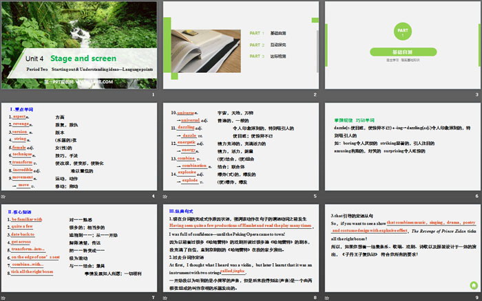 《Stage and screen》Period Two PPT（2）