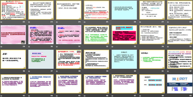 《回忆我的母亲》PPT课件3
（3）