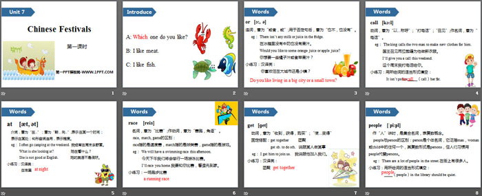 《Chinese festivals》PPT(第一课时)（2）