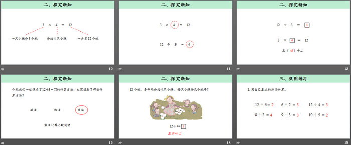 《用2-6的乘法口诀求商》表内除法PPT下载(第1课时)（3）