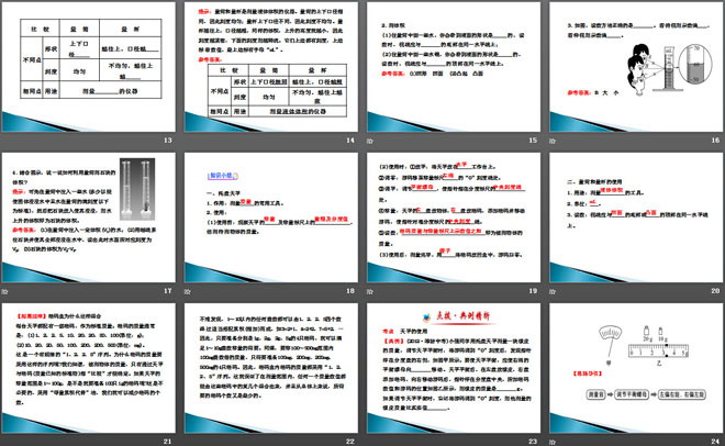 《学习使用天平和量筒》质量与密度PPT课件（3）