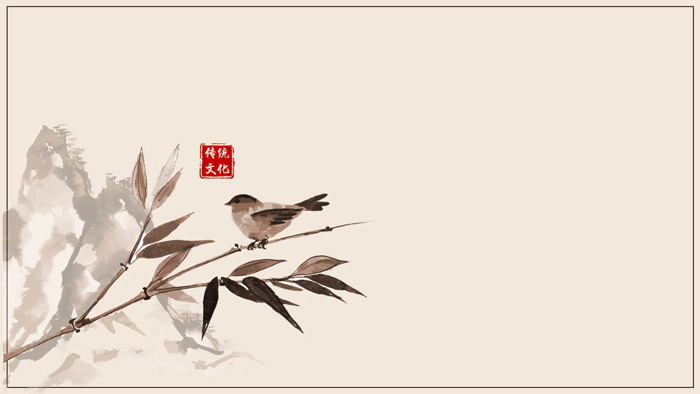 11-Classical ink-Chinese style P-PT background pictures for free download