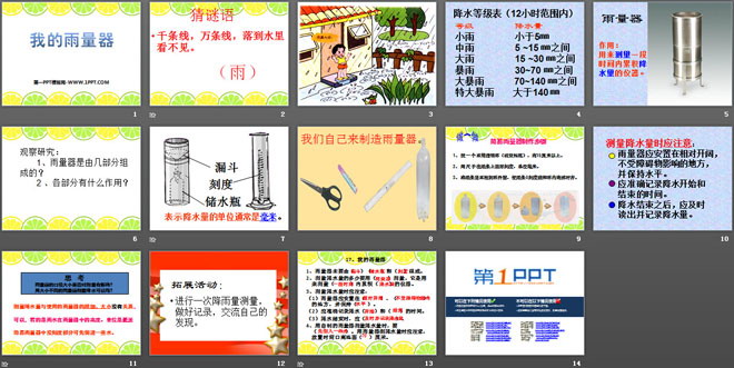 《我的雨量器》PPT（2）