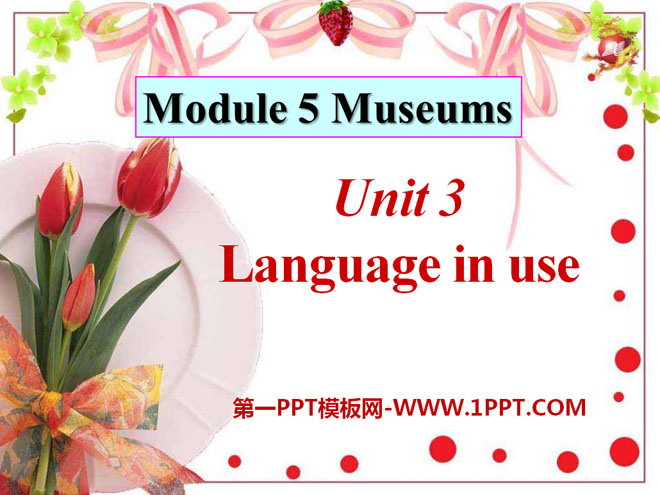《Language in use》Museums PPT课件
