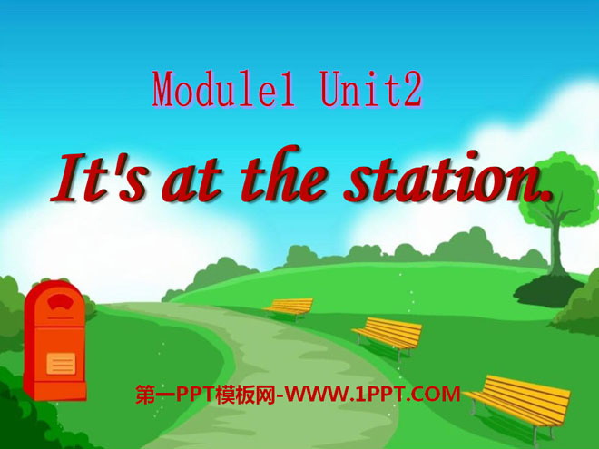 《It's at the station》PPT课件2