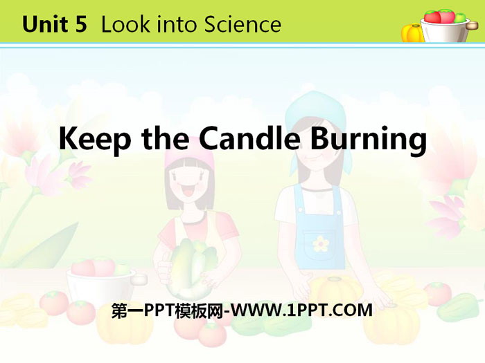 《Keep the Candle Burning》Look into Science! PPT课件下载