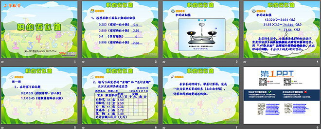 《积的近似值》小数乘法PPT课件
（2）