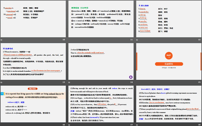 《Wildlife Protection》Period Four PPT（3）