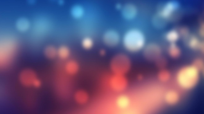 Blue red dream light spot PPT background image