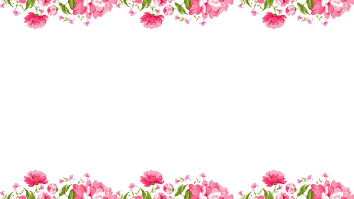五张粉色艺术花卉PPT背景图片（5）