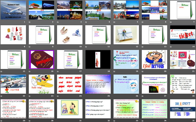 《Where are you going to go?》PPT课件（2）