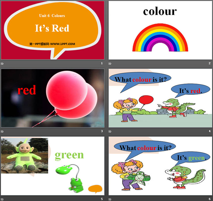 《It's Red》Colours PPT（2）