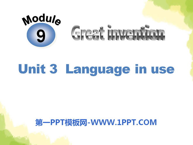《Language in use》Great inventions PPT課件3