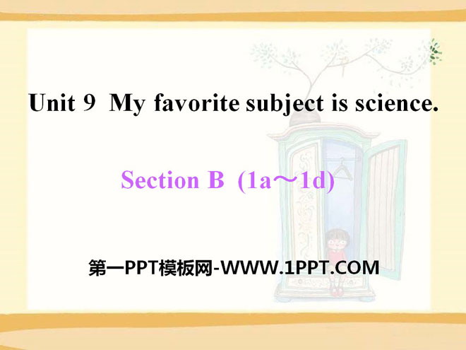 《My favorite subject is science》PPT課件15
