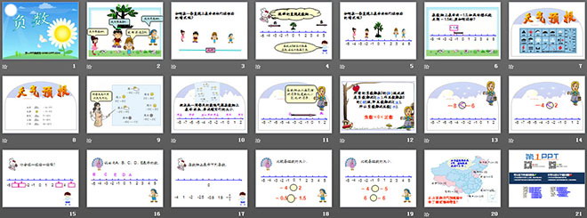 《负数》PPT课件
（2）