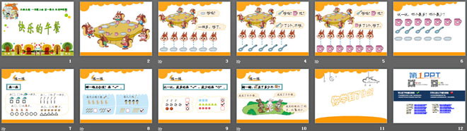 《快乐的午餐》生活中的数PPT课件
（2）