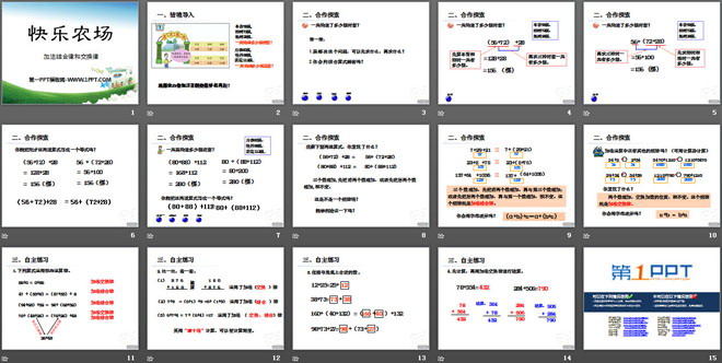 《快乐农场》PPT课件7
（2）