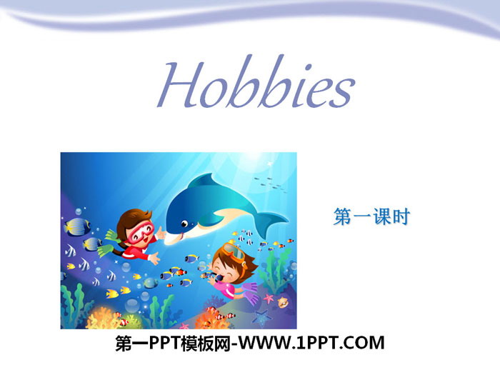 "Hobbies" PPT