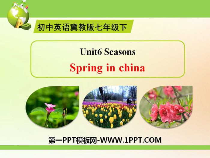 "Spring in china" Seasons PPT