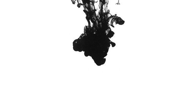 六張黑-白古典水-墨中國風-PPT背景圖片