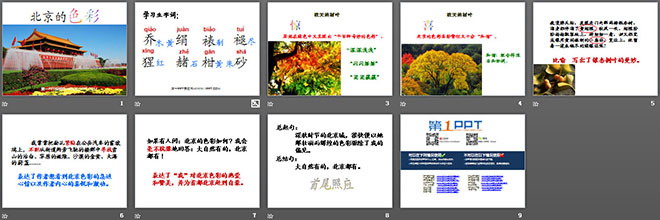 《北京的色彩》PPT课件
（2）