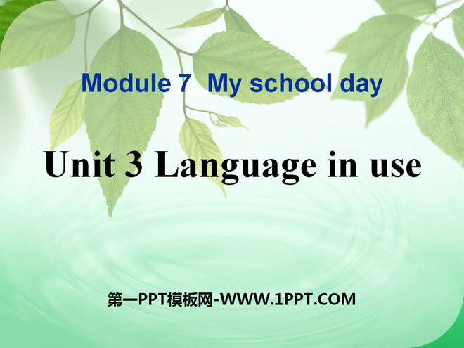 "Language in use" Computers PPT courseware 2
