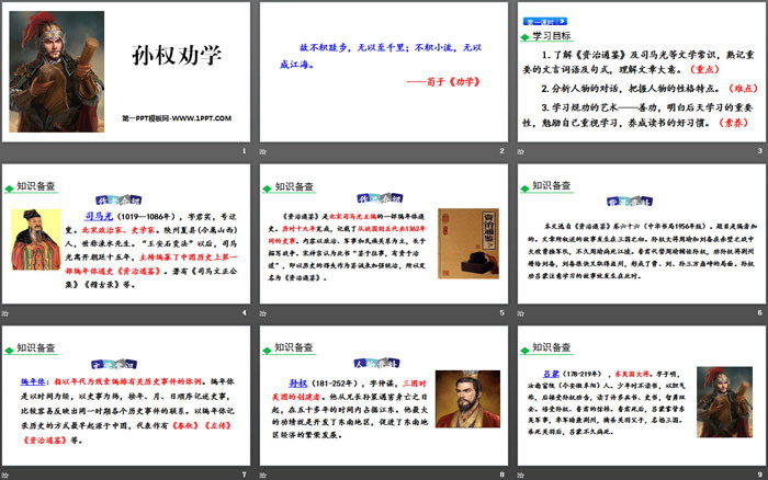 《孙权劝学》PPT教学课件（2）