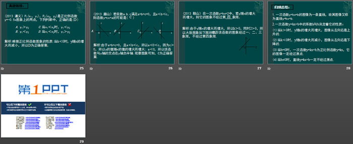 《一次函数的图像和性质》PPT
（4）