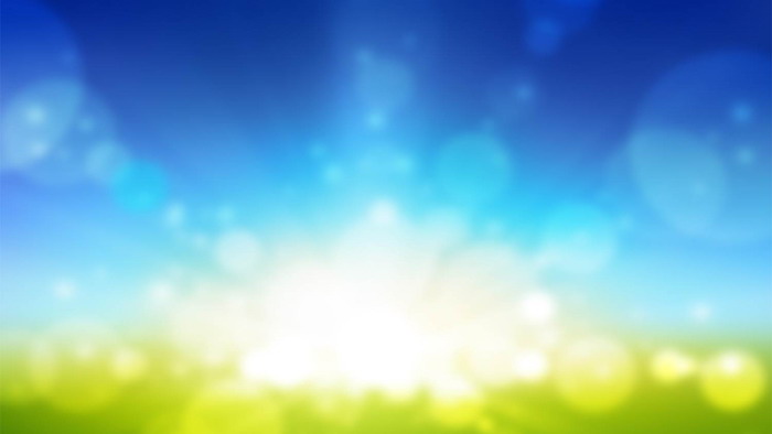 Blue and green blur slideshow background picture in dream style