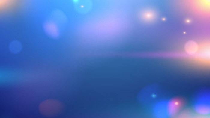 Blue blur iOS style PPT background image free download
