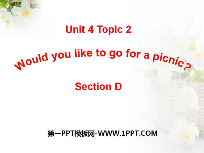 "Would you like to go for a picnic?" SectionD PPT