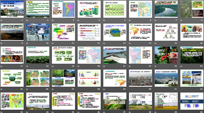 《巴西》西半球的国家PPT课件（2）