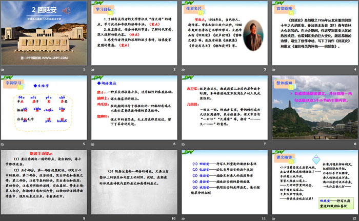 《回延安》PPT（2）