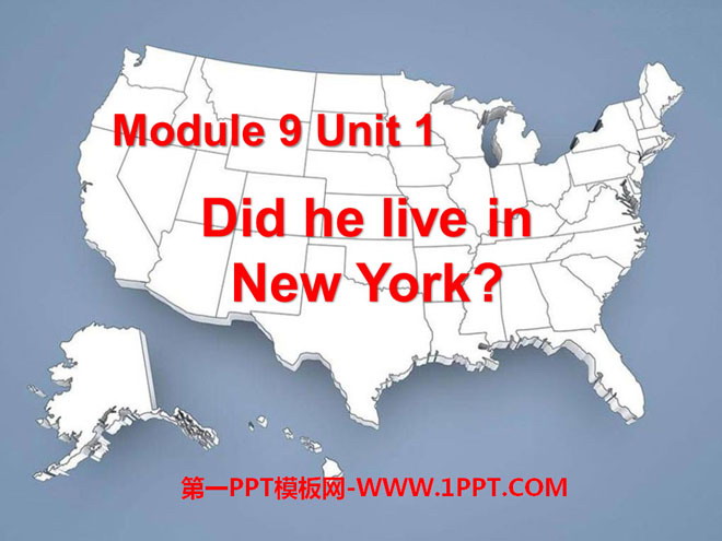 《Did he live in New York》PPT課件3