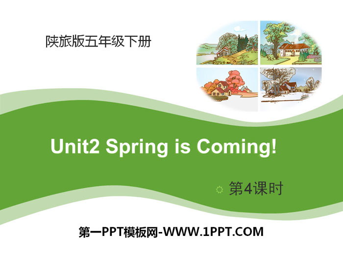 《Spring Is Coming》PPT課件下載