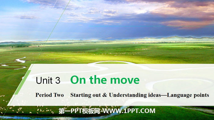 《On the move》Period Two PPT